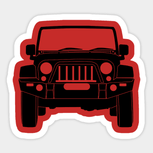 Jeep Wrangler cool Sticker